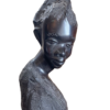 Ebony Carving Of African Tribeswoman Circa 1920