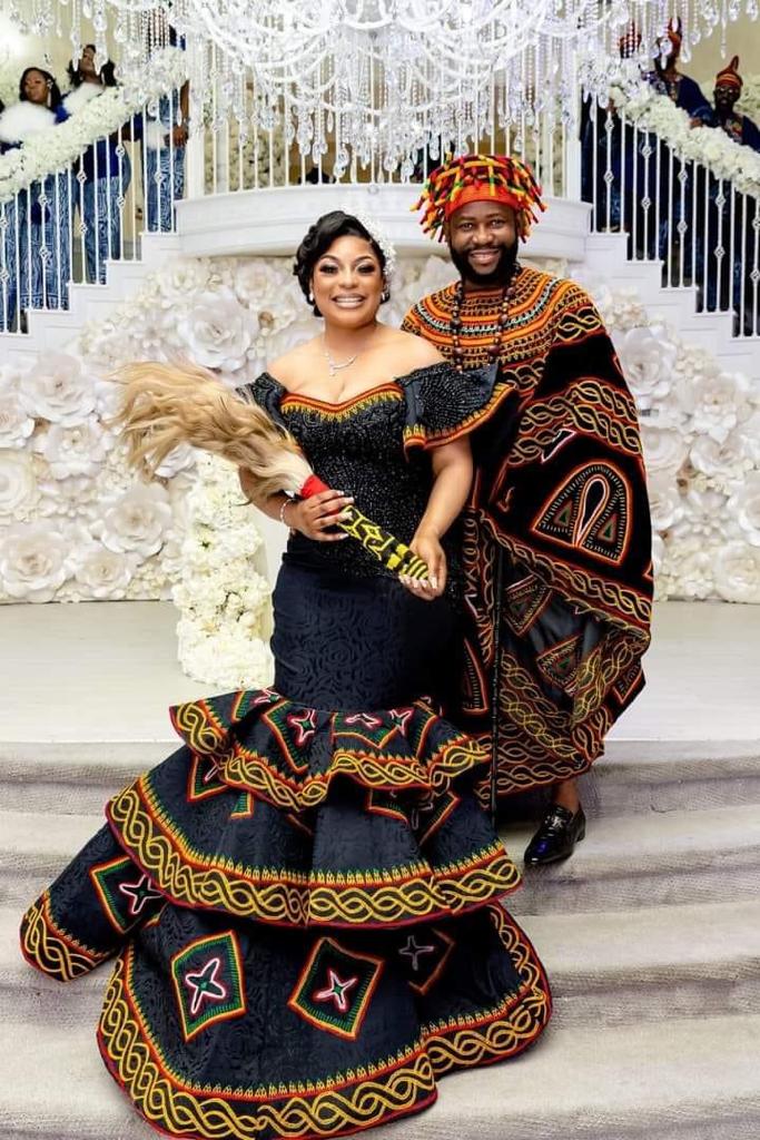 African wedding dresses Toghu
