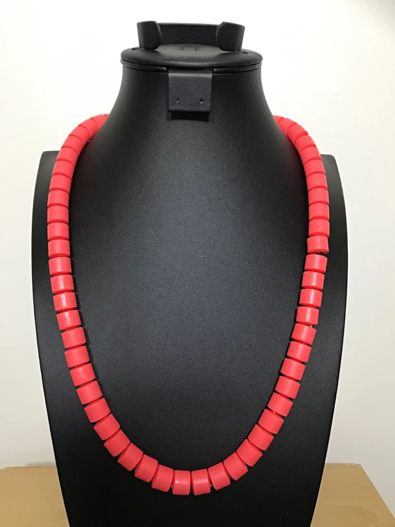 Coral African Wedding necklace